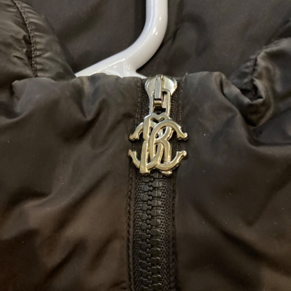 Roberto Cavalli Brown Down Puffer Jacket - Size XS-S - Picture 4 of 10